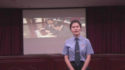 讲忠诚谱先锋铸检魂—辽河七一演讲活动